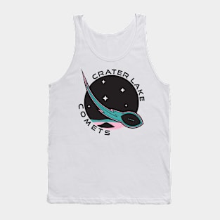 Crater Lake Comets Logo with Team Name Tank Top